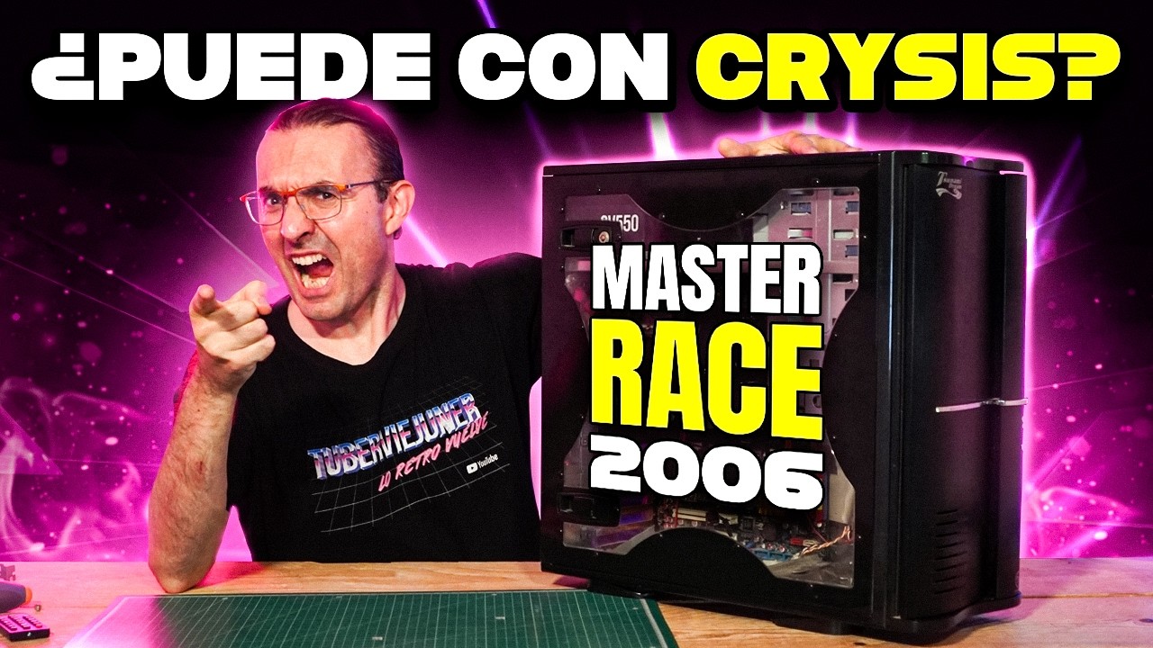 CÓMO era ser PC GAMER hace 20 años ¿ podremos mover crysis de 2007 ?