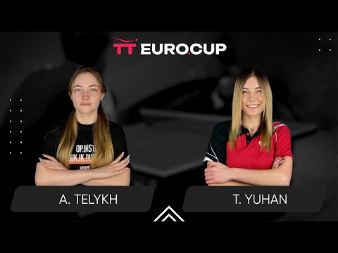 17:35 Anastasiia Telykh -  Tetiana Yuhan 23.08.2024 TT Euro.Cup Women Ukraine Star. TABLE 4