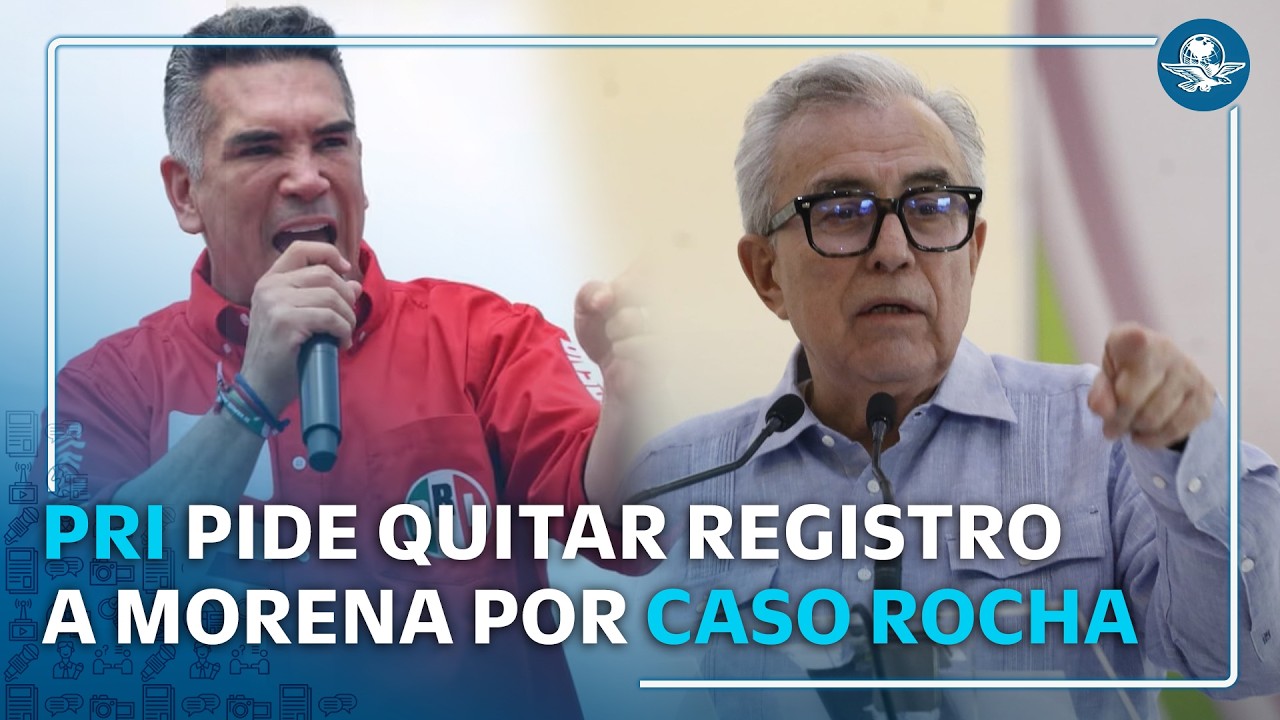 Alito Moreno pide cancelar registro de Morena ante INE por caso Rocha
