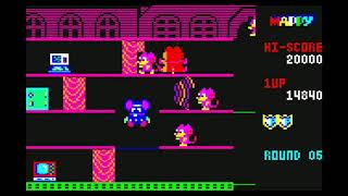 Mappy (マッピー) for the NEC PC-6601