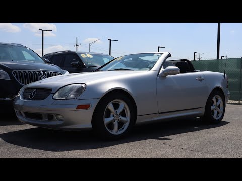 2001 Mercedes-Benz SLK 320 interior quality check