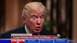 VIDEO: Trump Caught Knowing Nothing, Mumbles Word Salad