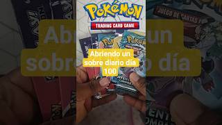 Abriendo un sobre diario 100/365 #abriendosobres #unboxingpokemon #pokemontcg #tarjetaspokemon