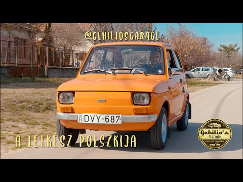 FIAT 126p a KISPOLSZKI teszt + Lajos lelkész története, aki templomba jár vele vasárnaponként!