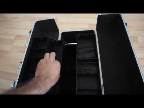 Meister Mehrzweckkoffer 355 x 240 x 225 mm Viel Stauraum Einteilbare Kleinteilfächer, Sehr guter Meh