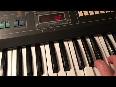Jupiter 8 Demonstration #9 Arpeggiator** Demo