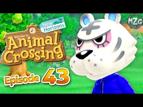 Animal Crossing: New Horizons Gameplay Walkthrough Part 43 - Meeting Rolf!