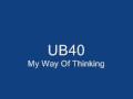 UB40 My Way Of Thinking