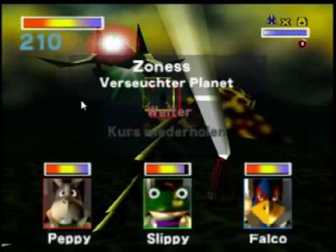 Retro Games - Let´s play Lylat Wars - Zoness (Profi)