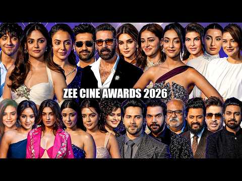 UNCUT - Zee Cine Awards 2026 | Kriti, Akshay, Nora, Rakul, Aneet - Ahaan, Ananya, Avneet, Vicky