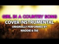 Girl In a Country Song (Cover Instrumental) [In the ...