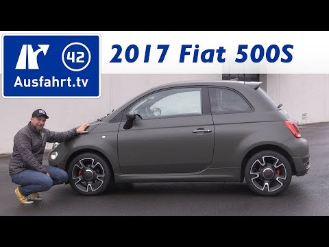 2017 Fiat 500S 105PS - Fahrbericht der Probefahrt, Test, Review
