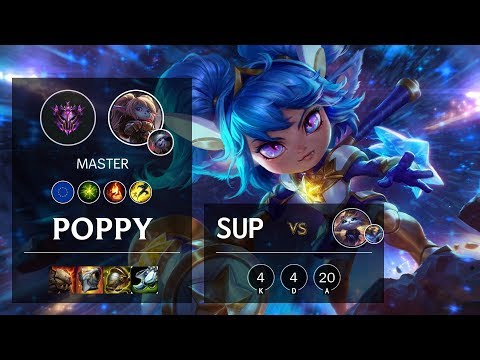 Poppy Support vs Yuumi - EUW Master Patch 10.11