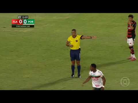 Gols - Flamengo 1x1 Portuguesa-RJ - Carioca 2026 (1ª rodada) - Globo