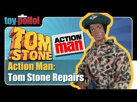 Vintage Action Man Tom Stone Repairs - Toy Polloi