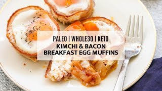 keto breakfast bacon egg muffins