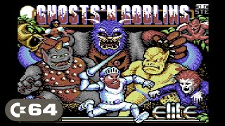 Ghosts'n Goblins Arcade (2015) - Quick Look - Commodore 64