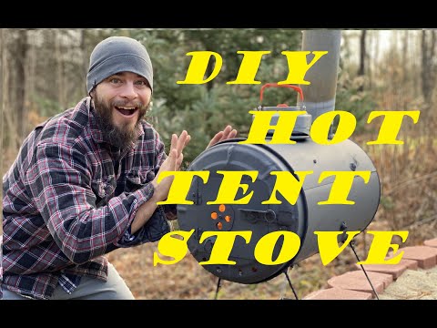 DIY Hot Tent Wood Stove