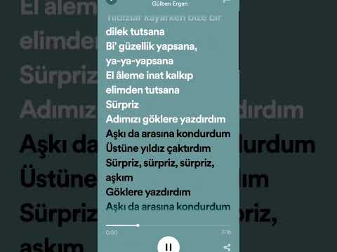 Gülben Ergen - Sürpriz Speed Up/Sözleri #keşfet #speedup #tiktok