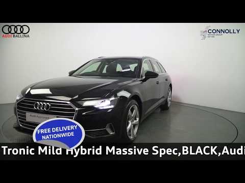 CMG AUDI BALLINA DA19LXXZ AUDI A6 Sport:SE 40 TDi 204bhp S Tronic Mild Hybrid Massive Spec,BLACK