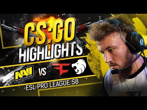 CSGO Highlights: NAVI vs FaZe, North @ ESL Pro League S8