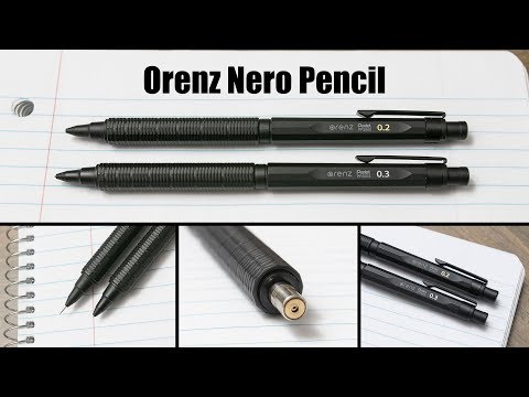 The Most Luxurious Pencil - Pentel Orenz Nero