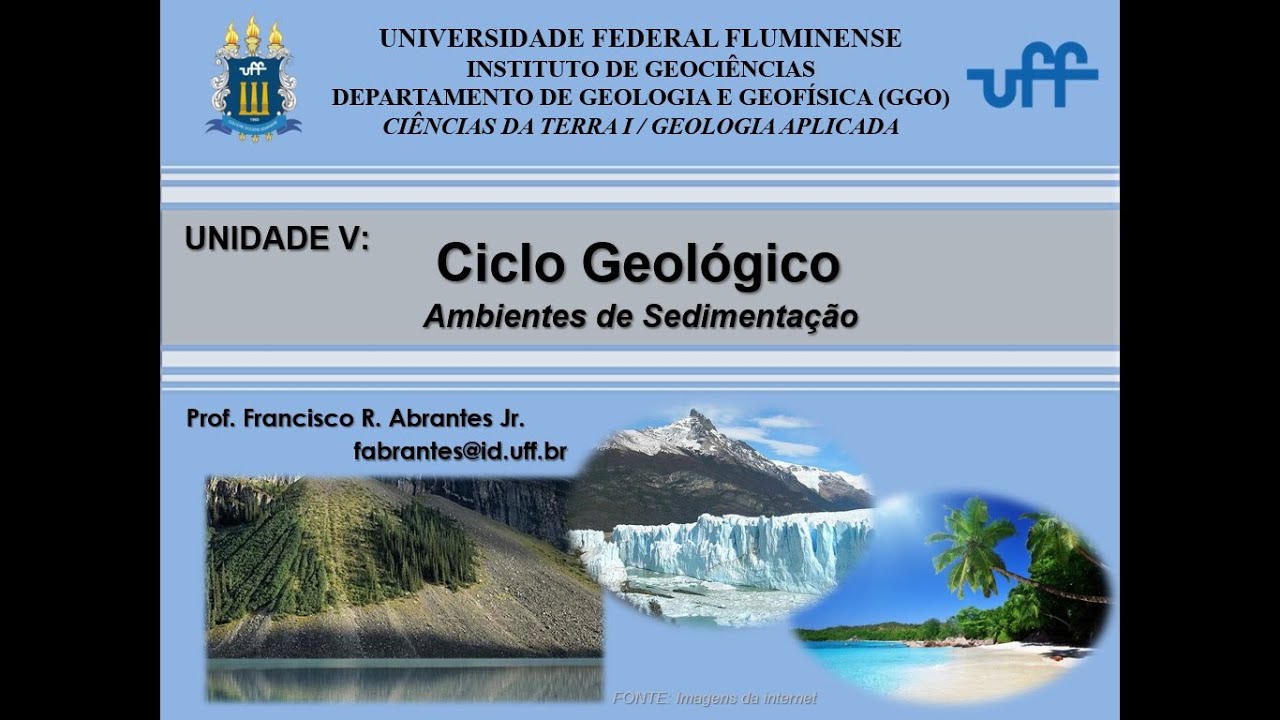 5.4. Geologia - Ambientes de Sedimentação