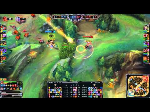 Najin Peanut   Lee Sin vs Kha'Zix   Jungle   Highlights Mar 06, 2015