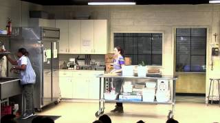 Scene From GRAND CONCOURSE - Playwrights Horizons, 2014