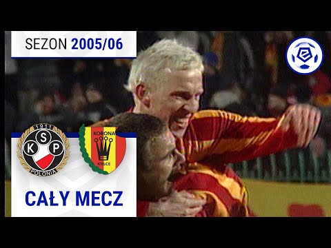 (1/2) Polonia Warszawa - Korona Kielce | CAŁY MECZ | Ekstraklasa 2005/06 | 19. Kolejka