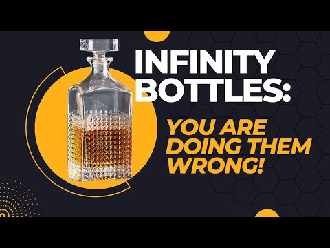 Infinity Bottles: You are doing them wrong! #whiskey #bourbon #happyhour