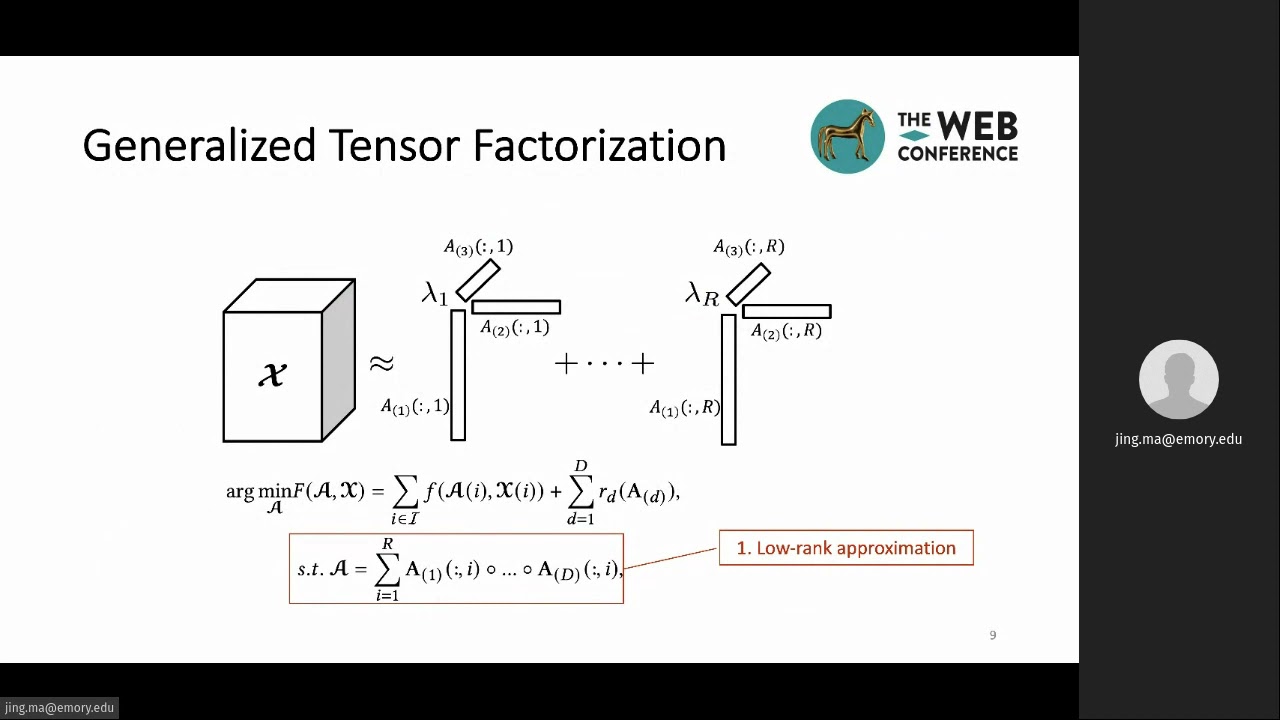 Communication Efficient Federated Generalized Tensor Factorization for ...