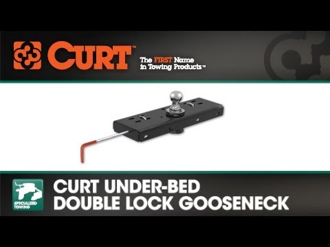 CURT Under-Bed Double Lock Gooseneck