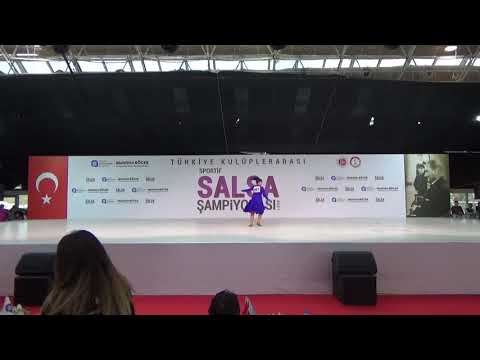 2021-2022 TDSF SPORTİF SALSA 1.ETAP ANTALYA - SOLO KADIN MİNİKLER 2A FİNAL: NAZ TOPÇU