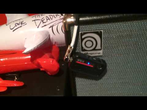 WiC Wireless in the Ampeg Studio