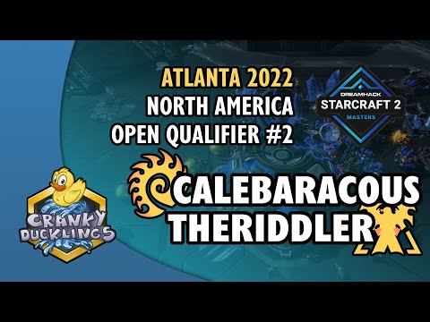 CalebAracous vs THERIDDLER - ZvT | DH Masters: Atlanta 2022 - NA Open Qualifier #2 | SC2 Tournament