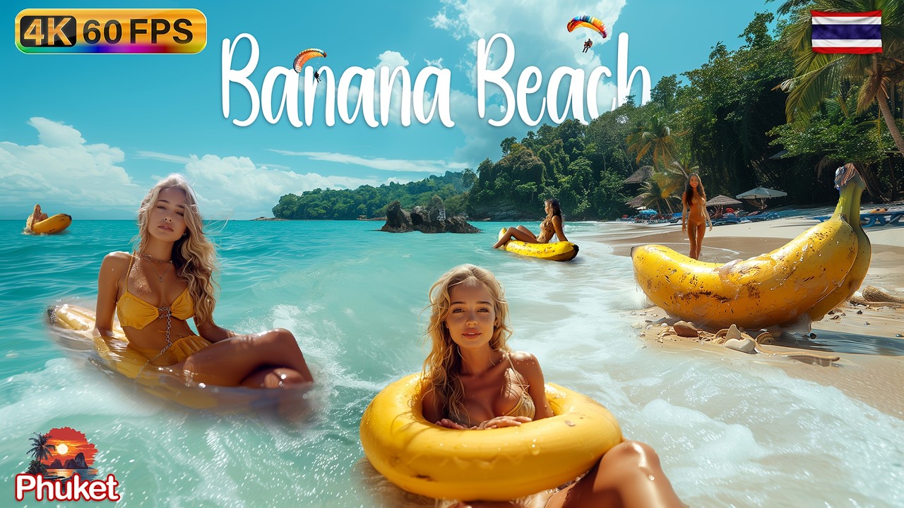 Embark on a captivating walking tour of the stunning Banana Beach in Phuket.