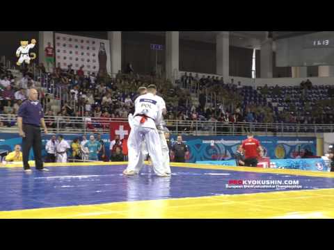 WKO EC 2016, 1 round +85 Maciej Mazur (Poland, aka) - Anatolii Zhuravel (Ukraine)