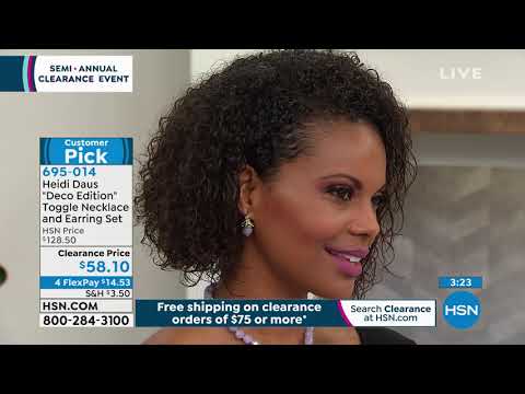 HSN | Semi-Annual Heidi Daus Jewelry Clearance 06.01.2021 - 07 PM