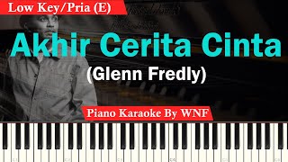 Download lagu Glenn Fredly - Akhir Cerita Cinta Karaoke Lower Key / Pria | Piano Karaoke mp3