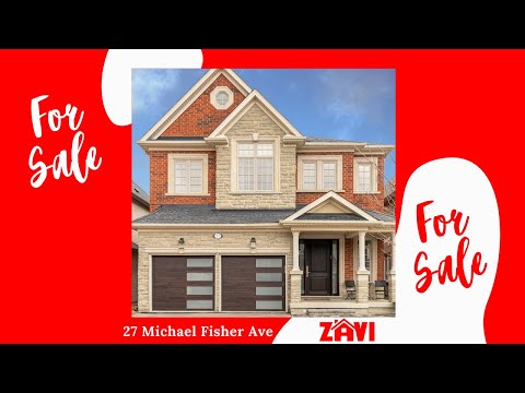 27 Michael Fisher Avenue Listed for Sale in Lebovic Campus Community in the Valleys of Thornhill