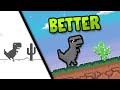 I Made The Chrome Dino Game BETTER