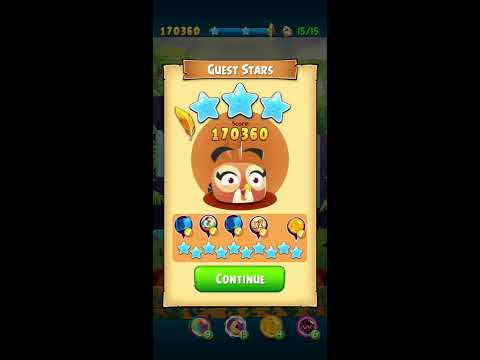 Angry Birds Pop daily Guest star levels with Dahlia - winning all prizes