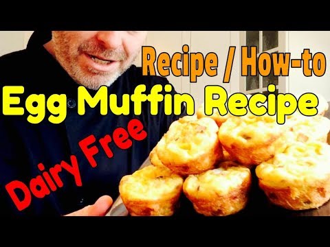 Breakfast Egg Muffins - The Most Delicious Dairy Free Breakfast Egg Muffin Recipe