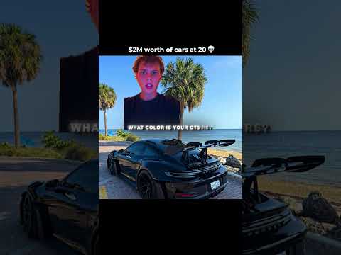 $2M Worth of cars at 20 is insane. @brezscales #brezscales #brez