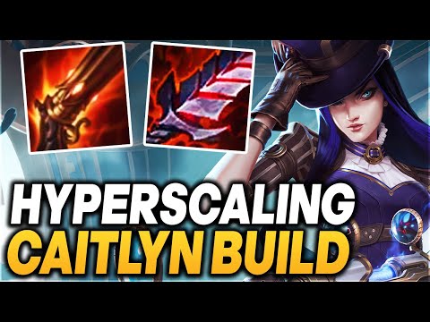 This Scaling Caitlyn Build let me Carry from Behind - Caitlyn ADC Gameplay