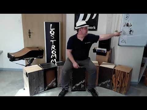 Los Trommlos Cajon Rhythmen 1 - 5 spannende Grooves