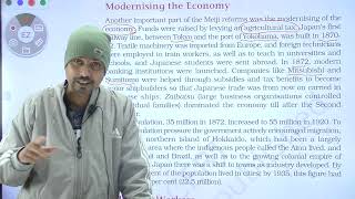 class 11 history || Modernising the economy of japan  (meiji reformation)