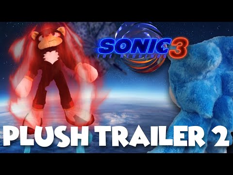 Sonic Movie 3 Trailer 2 PLUSHED! | Sonic The Hedgehog 3 Plush