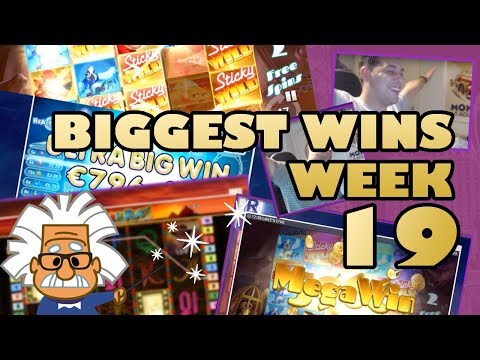 Casino Bonus Master Twitch - Biggest Wins Bonus Games - Week 19 - 2018